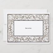 アコーン&オーク離れアーツアンドクラフツスタイル サンキューカード (裏面)