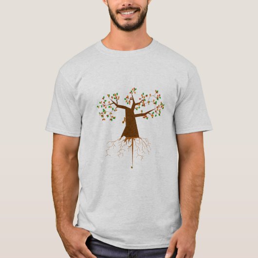 アコーン・トゥ・オーク Tシャツ (正面)