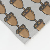 アコーン フリースブランケット (角)