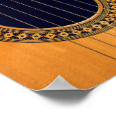 アコー素晴らしスティックギター ポスター (角)