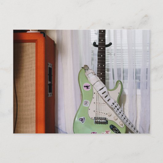 アコー素晴らしスティックギター ポストカード (正面)