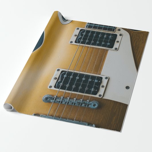 アコー素晴らしスティックギター ラッピングペーパー (アンロールド)