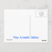 アコー遊スティックギター ポストカード (裏面)