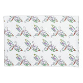 アゴカラフルビ 枕カバー (正面)