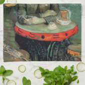 アゴスティナセガトリ、カフェデュタンブリンバイヴァンゴッホ キッチンタオル (折り畳み)