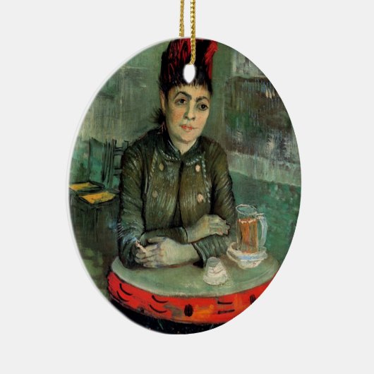 アゴスティナセガトリ、カフェデュタンブリンバイヴァンゴッホ セラミックオーナメント (右)