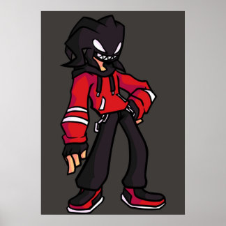 アゴティFNFフライデーナイトファンキン ポスター