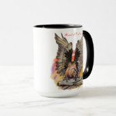 アゴヒゲハゲ マグカップ (正面右)