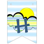 アサイルハッピーバースデー バンティングフラッグ (第2の旗)