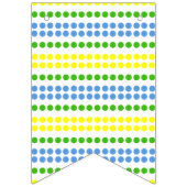 アサイルハッピーバースデー バンティングフラッグ (第1の旗)