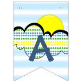 アサイルハッピーバースデー バンティングフラッグ (第3の旗)