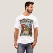 アサガオ ゴア Tシャツ (正面フル)