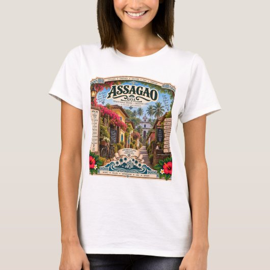 アサガオ ゴア Tシャツ (正面)