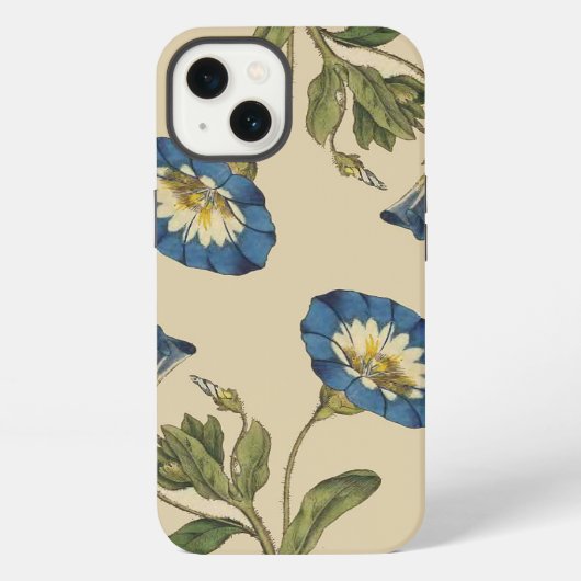 アサガオ iphone 6 ケース (裏面)
