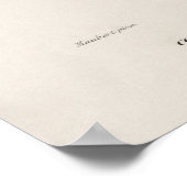 アサガオ（Pharbitis hispida ポスター (角)