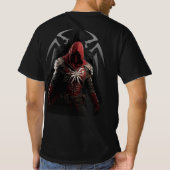 アサシン・スパイダーTシャツデザイン Tシャツ (裏面)