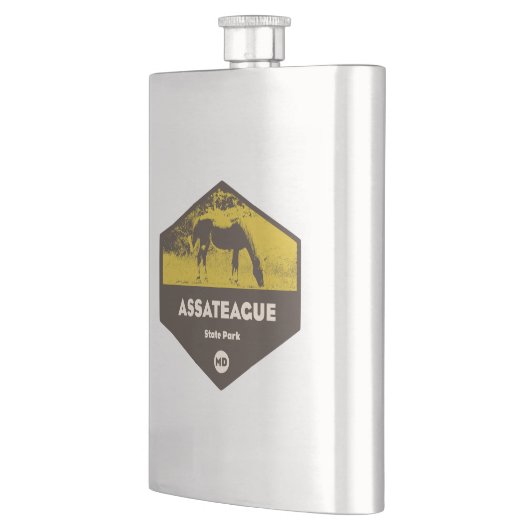 アサステアグ州パークメリーランド フラスク (左)
