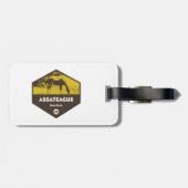 アサステアグ州パークメリーランド ラゲッジタグ (裏面横)