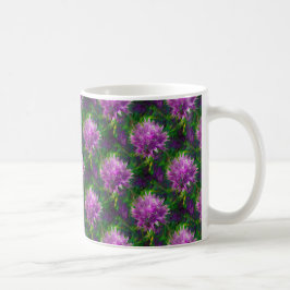 アサツキの花のマグ コーヒーマグカップ