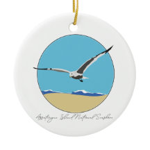 アサテーハアイランドシーガルオーバービーチ