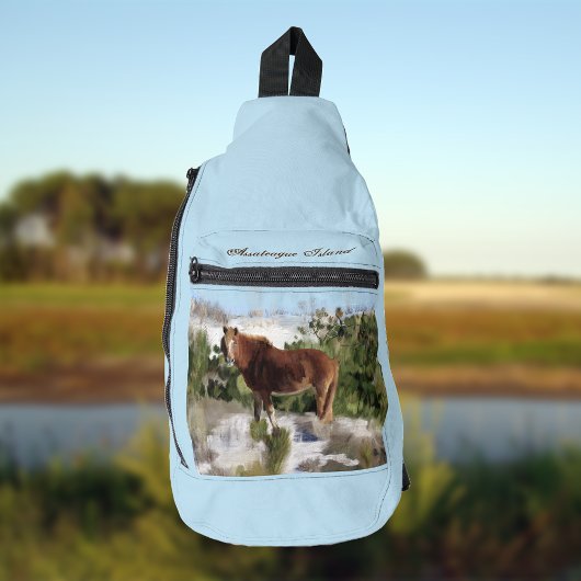 アサテーハアイランドワイルドホース スリングバッグ