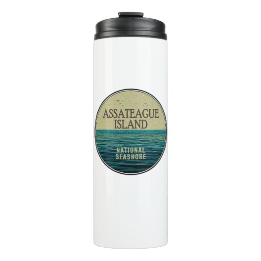 アサテーハ島国立海岸海鳥 タンブラー (正面)