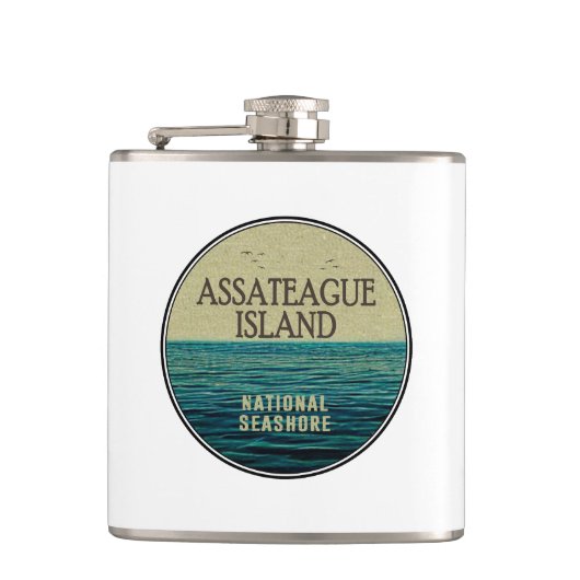 アサテーハ島国立海岸海鳥 フラスク (正面)