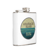 アサテーハ島国立海岸海鳥 フラスク (右)