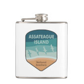 アサテーハ島国立海浜海峡諸島 フラスク (正面)