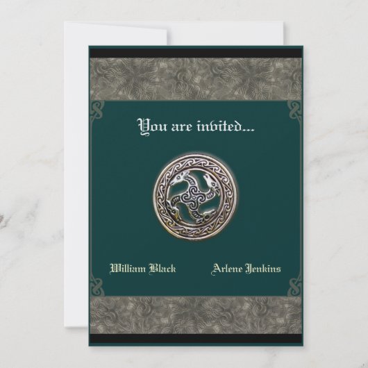 アサトルー ハンドファスティング 招待状 (正面)