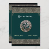 アサトルー ハンドファスティング 招待状 (正面/裏面)