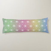 アサノハ日本のパステルレインボー ボディピロー (裏面)