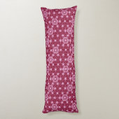 アサノハ日本のパターン – ブルゴーニュ ボディピロー (裏面 (縦))