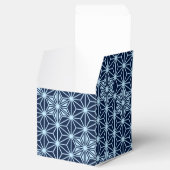 アサノハ日本の柄 – インディゴブルー フェイバーボックス (オープン)