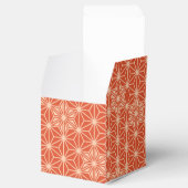 アサノハ日本の模様 – コーラルオレンジ フェイバーボックス (オープン)
