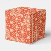 アサノハ日本の模様 – コーラルオレンジ フェイバーボックス (裏面サイド)