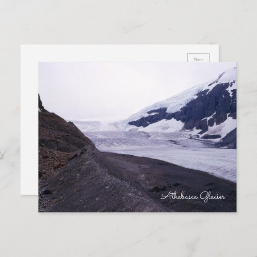 アサバスカグレイシャーコロンビアアイスフィールドアルバータカナダ ポストカード (正面/裏面)