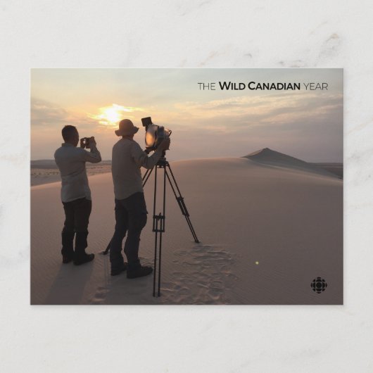 アサバスカサンドデュネス ポストカード (正面)