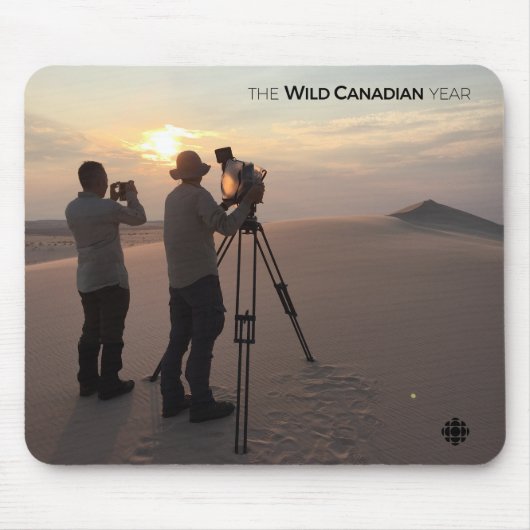 アサバスカサンドデュネス マウスパッド (正面)