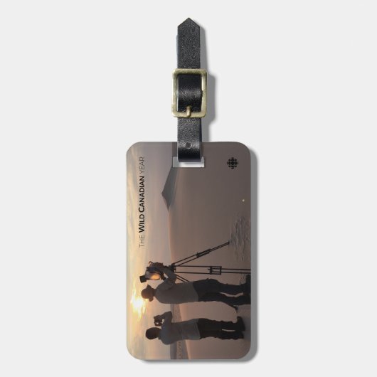 アサバスカサンドデュネス ラゲッジタグ (正面縦)