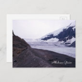 アサバスカ氷河 コロンビア氷原 アルバータ州 カナダ ポストカード (正面/裏面)