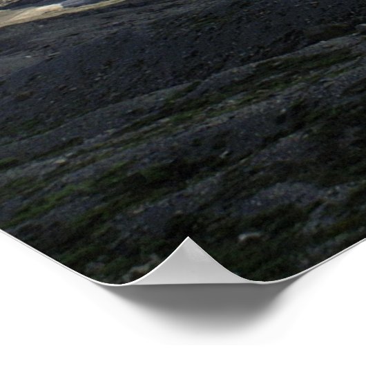 アサバスカ氷河 ポスター (角)