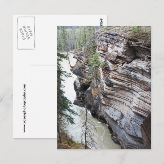 アサバスカ秋 ポストカード (正面/裏面)