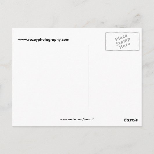 アサバスカ秋 ポストカード (裏面)