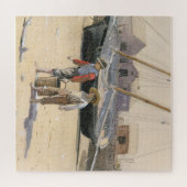 アサリの籠 ジグソーパズル (横)