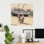 アサリの籠 ポスター (ホームオフィス)