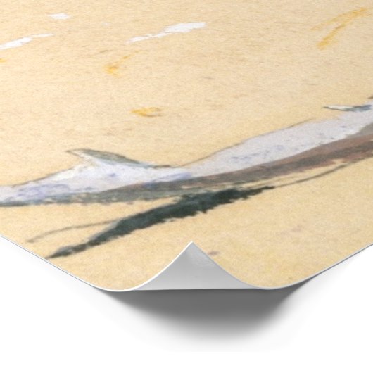 アサリの籠 ポスター (角)