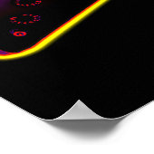 アサルトギターブラックライト ポスター (角)