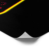 アサルトギターブラックライト ポスター (角)