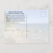 アサンビーチ戦争の太平洋国家HP ポストカード (裏面)